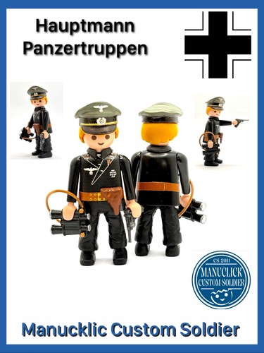 Playmobil custom ww2 captain - custom,