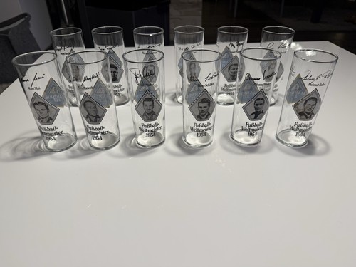 Fußball biergläser 1954 - fußball,