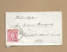 Los  vom  31.10   Heimatbeleg  St. Gilgen  1890