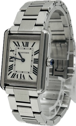 Cartier tank solo w5200013 - cartier, sm