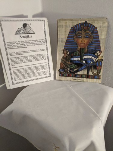 Papyrus bild aus ägypten - bild,