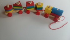 Kleinkinder Holz Eisenbahn Motorik Steckbare Formen 