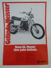 MAICO Prospekt 1976  GS 250 T