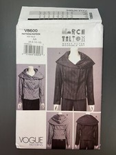 Simplicity Vogue Patterns V8600 Schnittmuster Marcy Tilton Jacke Größen 6-12