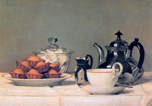 Tee und schmelzbrötchen - und,