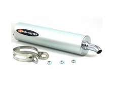 Auspuff ESD Aluminium silber