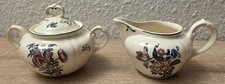 Villeroy & Boch Alt Straßburg Milchkännchen und Zuckerdose mit Deckel 2 tlg. 