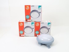 E2175 EGLO 75462 4x LED Außenleuchte Kellerleuchte Rundleuchte 560lm/5,5W