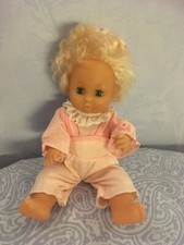 Telitoy Puppe / Puppenkind / Funktionspuppe, 32 cm, Vintage