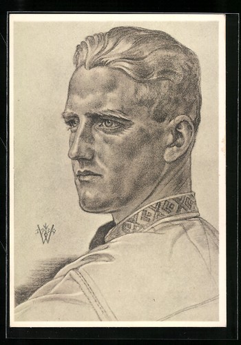 Künstler willrich - künstler-ak,