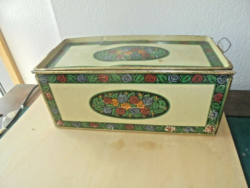 36330 blechdose jugendstil - blechdose,