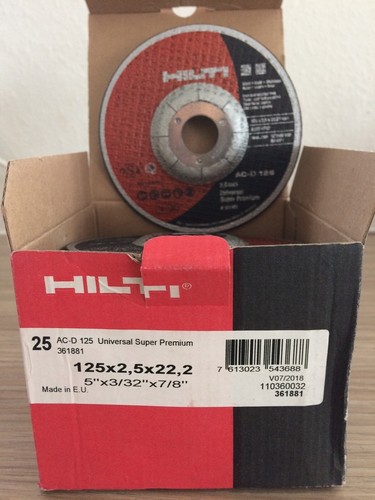 Neu hilti trennscheibe d - hilti, ac-d