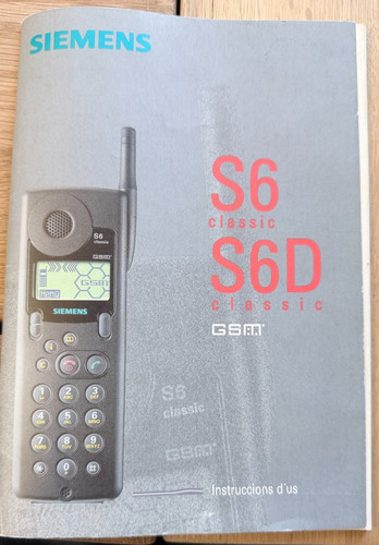 Handy siemens s6d classic - handy, s6/s6d