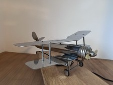 Alte art deco flugzeug lampe - art,