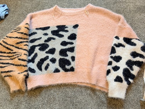 Flauschiger pullover römer - pullover,