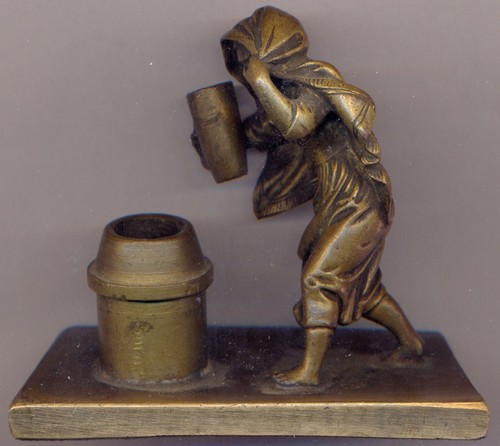 Wiener bronze tintenfass - wiener, ,