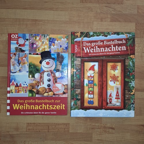 Bastelbuch weihnachten - 2x,