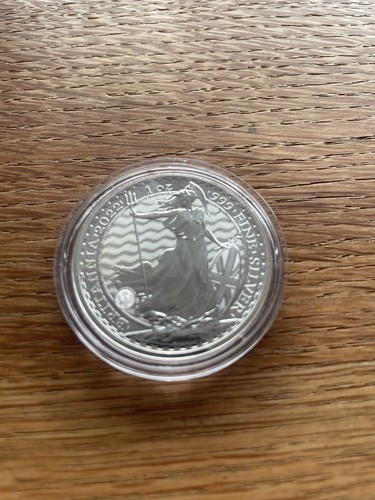 Britannia 2022 1oz - silber, in