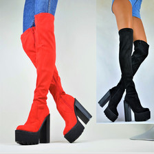 OVERKNEE STIEFEL DAMENSCHUHE