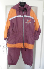 Skianzug SCENE Winter Sessions Gr. 42 Damen Mädchen Jacke Hose orange bordeaux