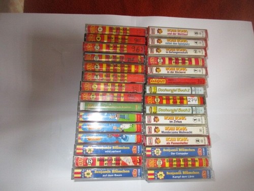 Hörspielkassetten konvolut - hörspielkassetten.,