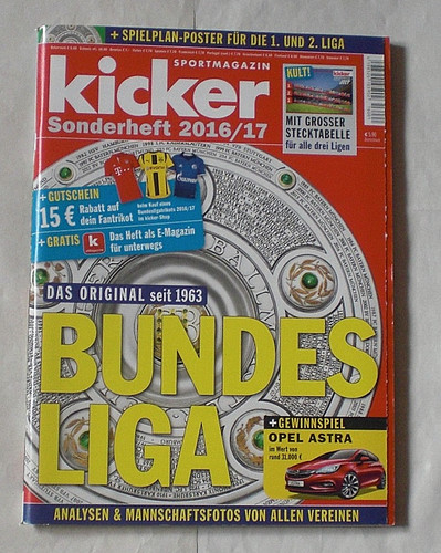 Kicker sonderheft bundesliga - kicker,