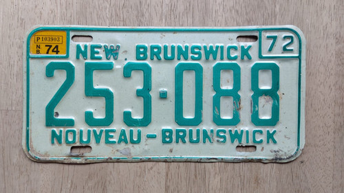 Nummernschild kanada new - kanada,