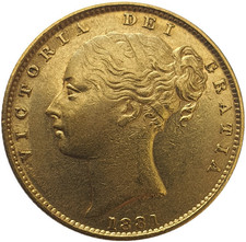 1881-S Queen Victoria Schild