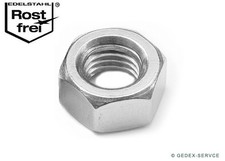 Sechskant Muttern DIN 934 M1 -