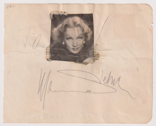 Marlene dietrich original - marlene,