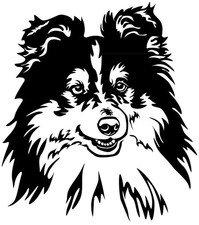 SHELTIE Aufkleber -