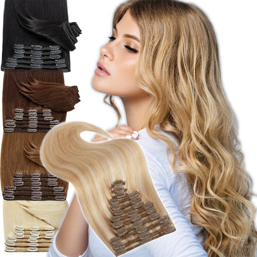 Echthaar clip hair - echthaar, in