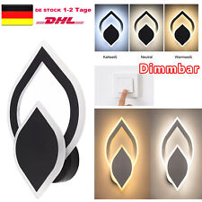 LED Wandleuchte Wandlampe Flur Strahler Innen Wohnzimmer Beleuchtung Dimmbar