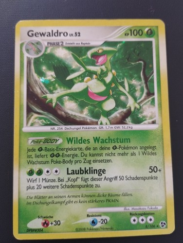 Pokémon tcg gewaldro lv52 - pokémon,