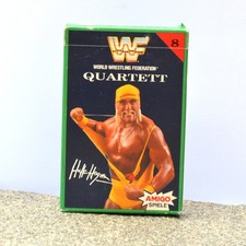 Vintage Amigo Spiele WWF Wrestling Quartett No. 8 Hulk Hogan Hasbro