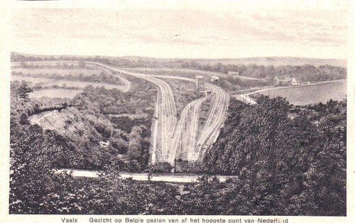Vaals gezicht op belgie - -,