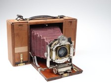 Rietzschel München Clack Nr.1  ca. 1900 Wood camera Holzkamera 97498