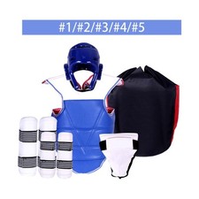 5x Taekwondo Schutzausrüstung