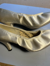DIAMANT Tanzschuhe Damen Gr.6 1/2 , in creme - wenig betanzt