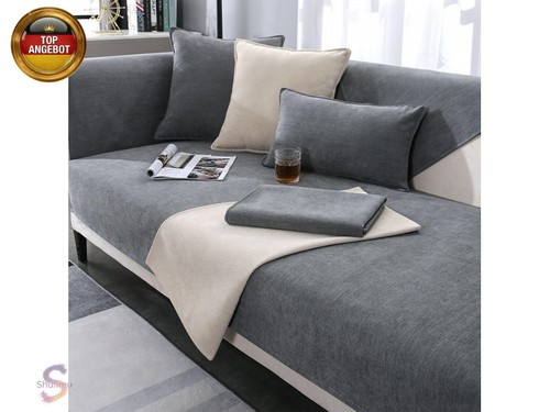 Chenille sofabezug - chenille,