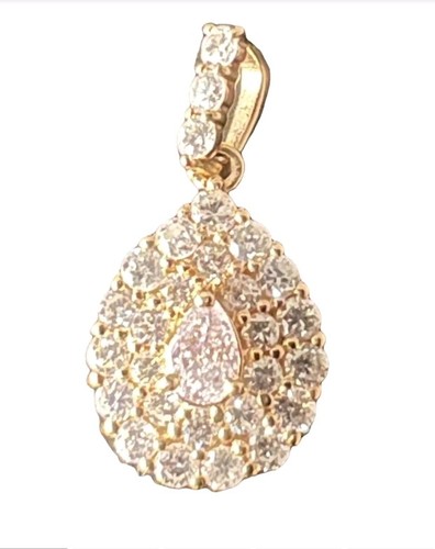 18k gelbgold anhänger mit - anhänger,