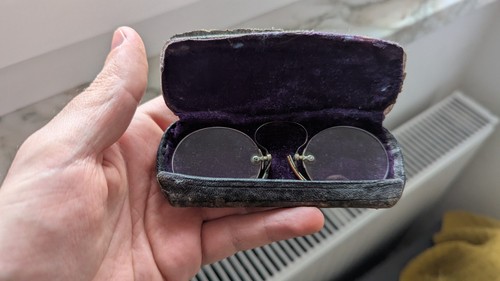 Antike brille kneifer zwicker - antike,