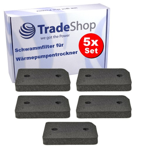 Schwammfilter sockelfilter - 5x,