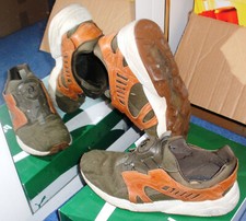 seltene gebrauchte Puma Disc Blaze Felt Filz Trinomic Herren Sneaker, Gr. 43