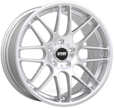 VMR V703 Super Silver 4 Felgen 8,5 + 10x 19 Zoll Deep Concave für BMW M3 E46