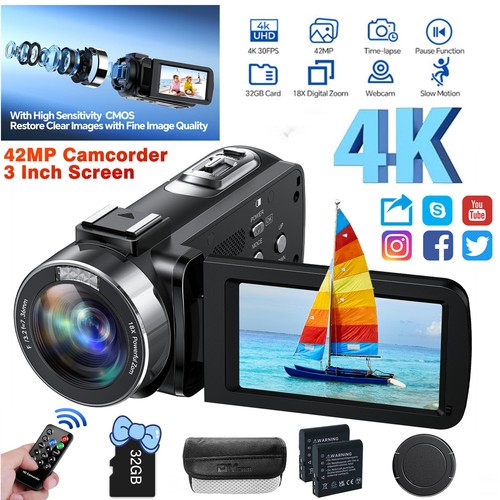 Camcorder fülllicht - 4k,