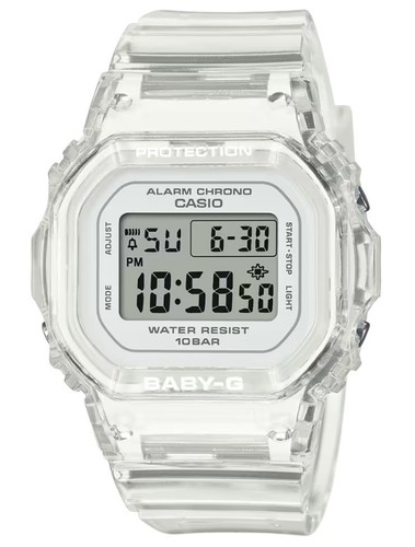 Casio baby transparent damen - transparent,