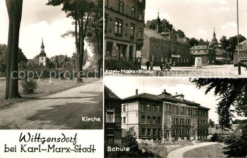 Wittgensdorf karl marx platz - wittgensdorf, karl-marx-platz