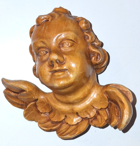 Putte engel holzfigur - putte,, engel,