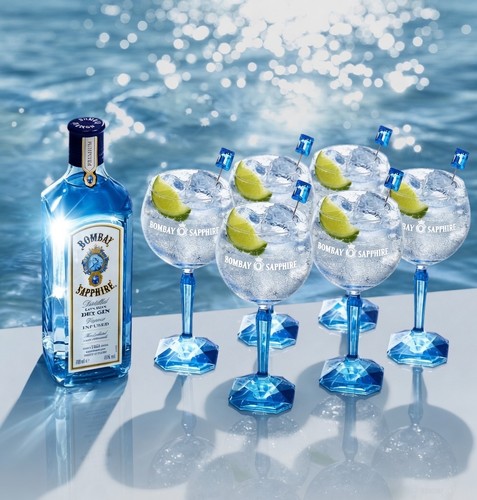 6er set bombay - sapphire,